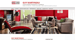 Desktop Screenshot of guymartineau.com